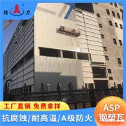 河北张家口PSP塑钢复合耐腐板 asp屋面板 防腐铁皮瓦防水