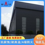 山东长岛Psp钢塑耐腐板 asp钢塑复合瓦 轻质屋面建材 防